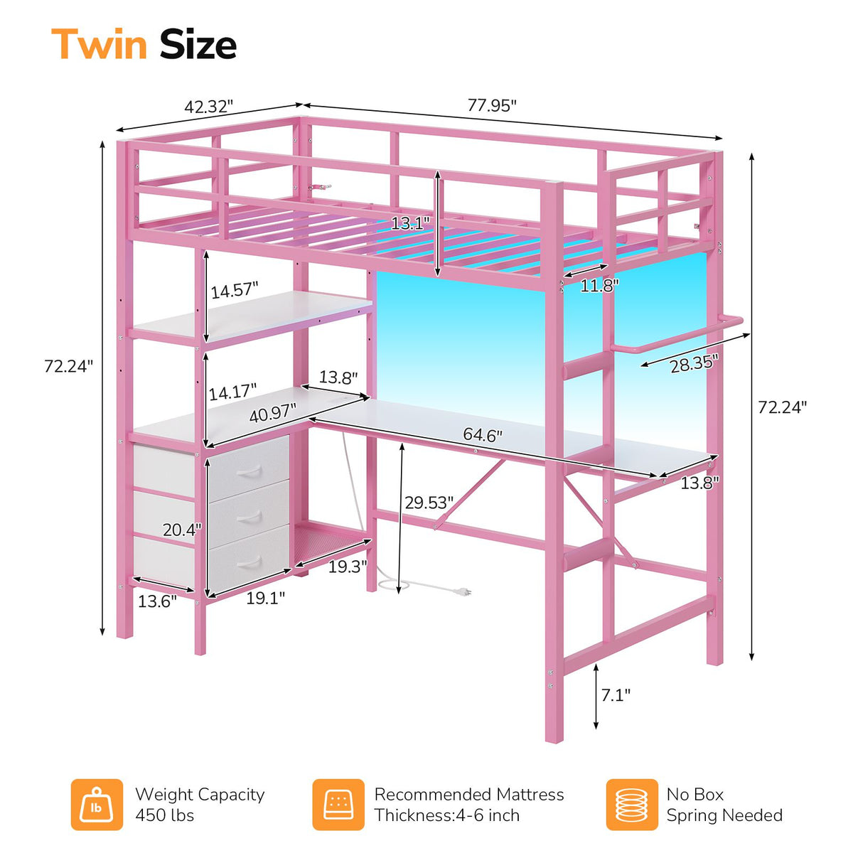 2 person desk